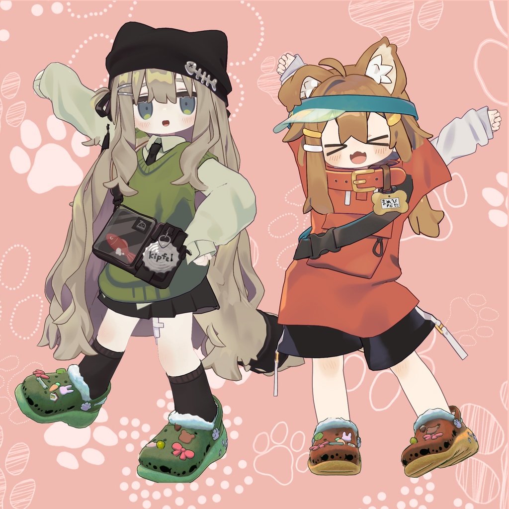 あにまるクロックス【キプフェル、まめひなた専用、MA対応】