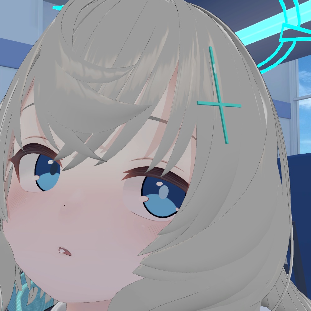 シロコ風髪飾り