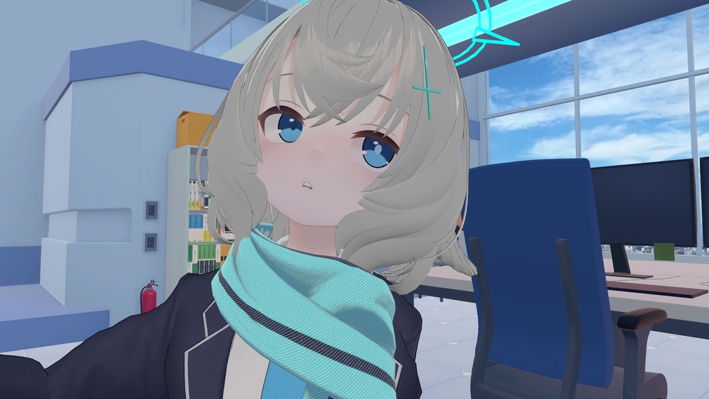 シロコ風髪飾り