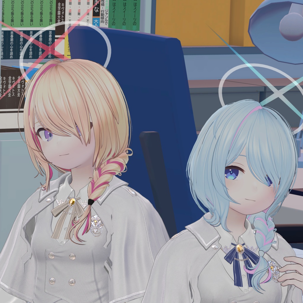 連邦生徒会長のヘイロー