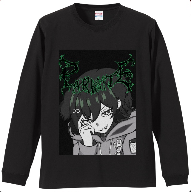 電音部Tシャツ　大神纏ロングTシャツ L