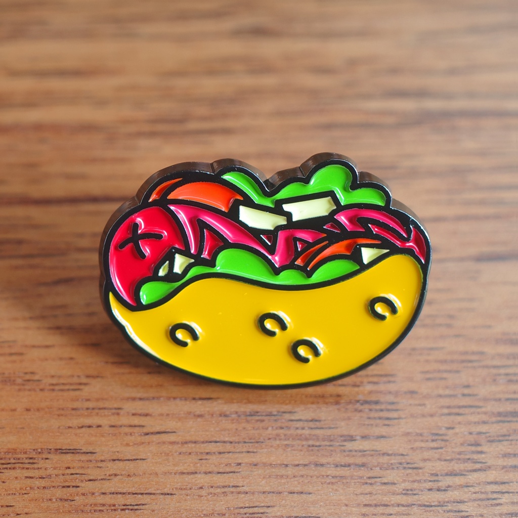 HOTDOG ピンバッジ（送料込）