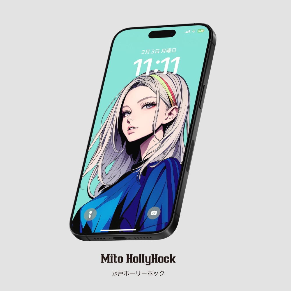 スマホ待受画像 🇯🇵Jリーグ⚽️サポーター女子 Ver.