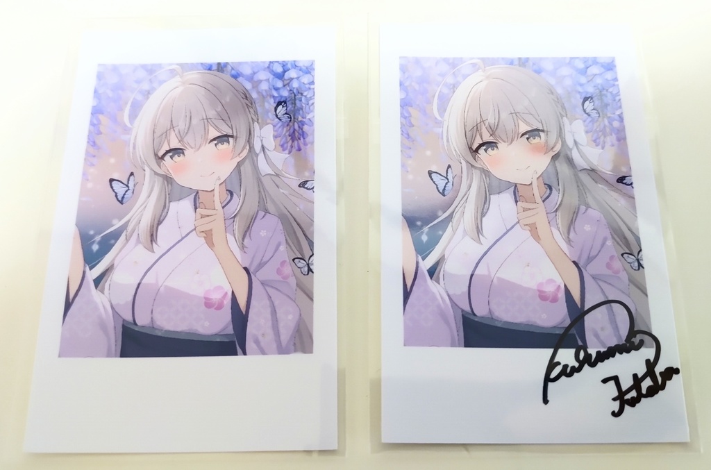 インスタントフォト風カード