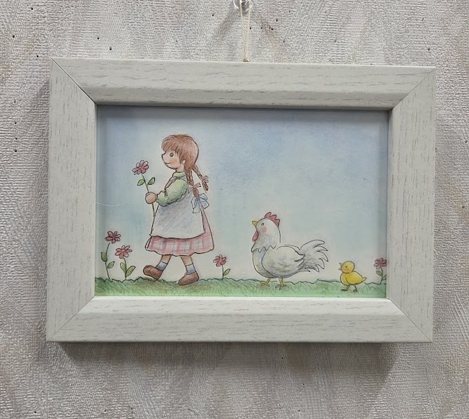 ニワトリと散歩