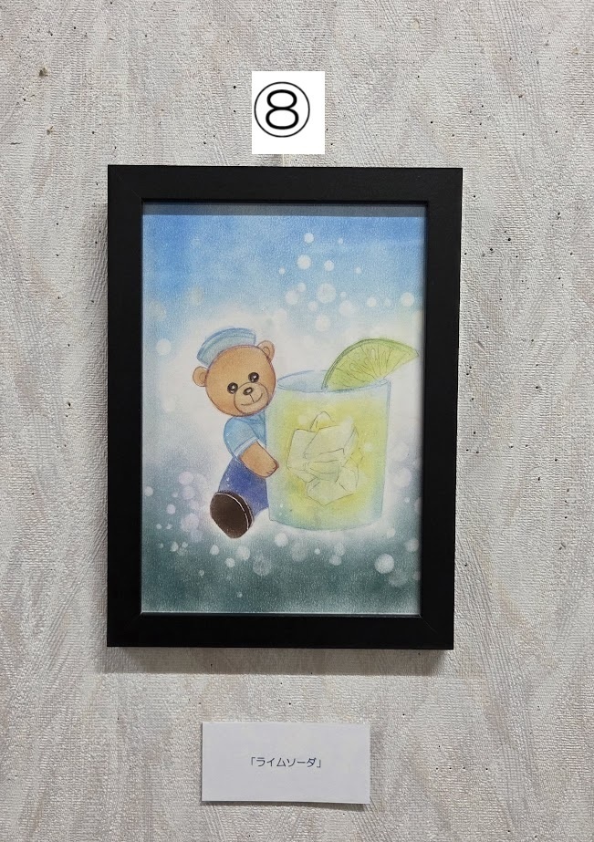 パステル画(A5サイズ)