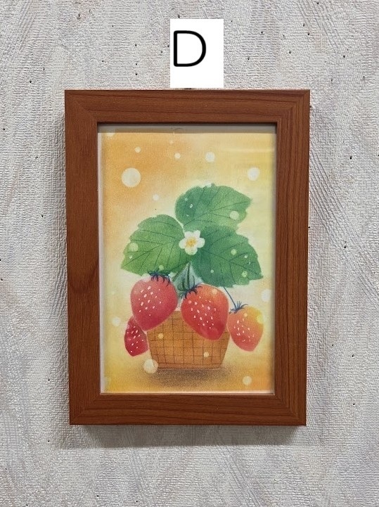 パステル画(はがきサイズ)