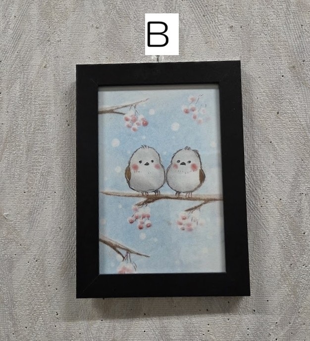 パステル画(はがきサイズ)