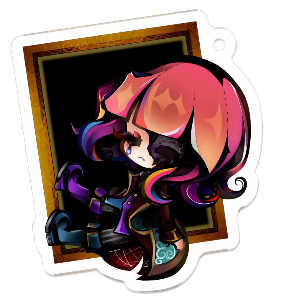 チビバラアクリルキーホルダー