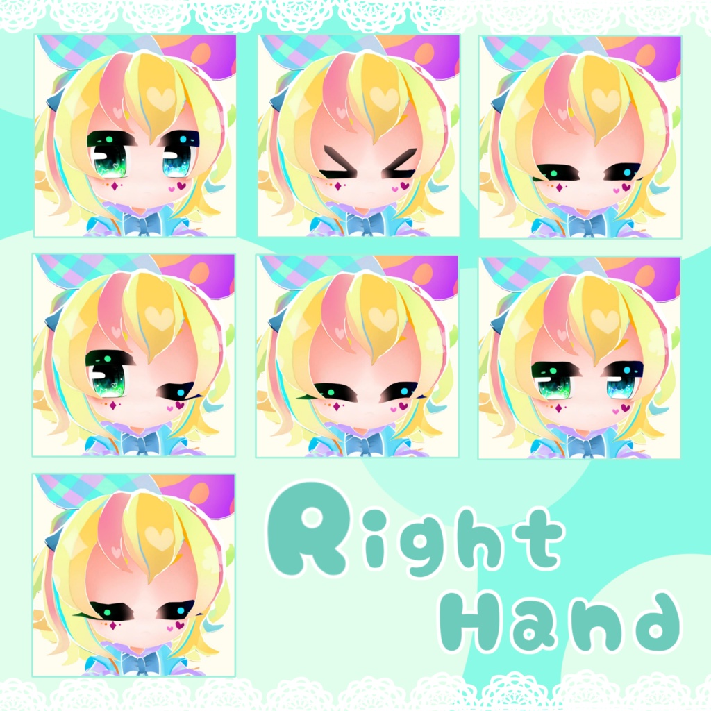 オリジナル3Dモデル「かなりあ」