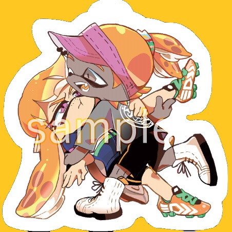 クロカラアクリルキーホルダー