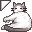 【配信利用可◎】のんびり猫のアニメーションマウスカーソル