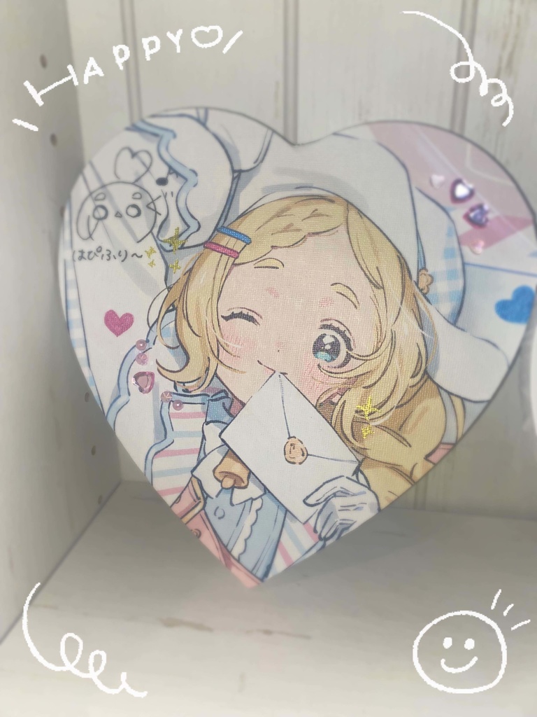 【直筆サイン入り】郵便屋さんキャンバスアート