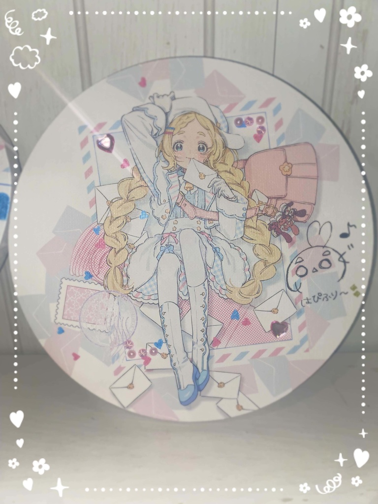 【直筆サイン入り】郵便屋さんキャンバスアート