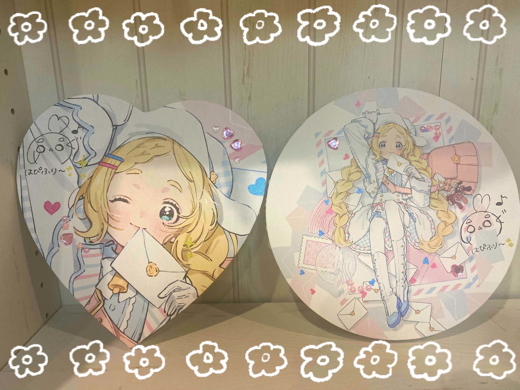 【直筆サイン入り】郵便屋さんキャンバスアート