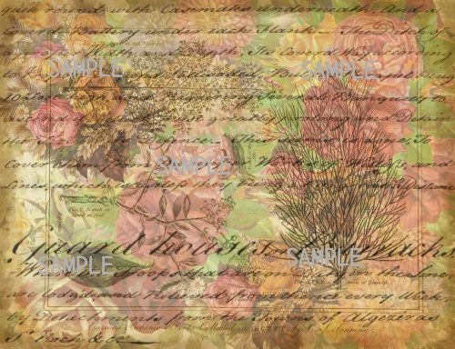 デザインペーパー ポケット アンティーク ジャンクジャーナル junkjournal