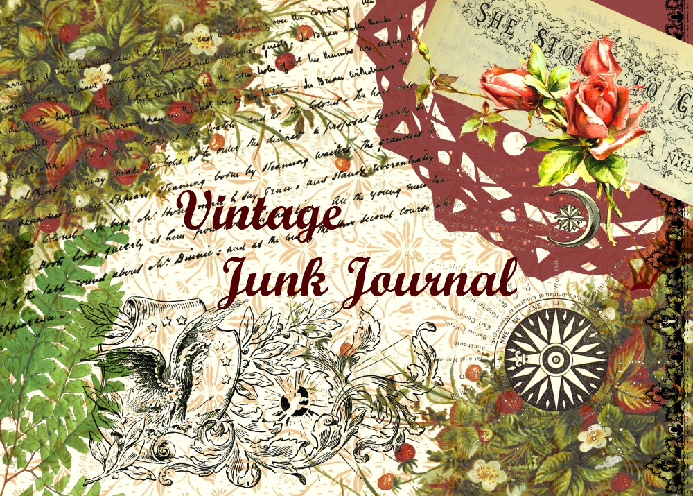 Junk journal doily ジャンクジャーナル-