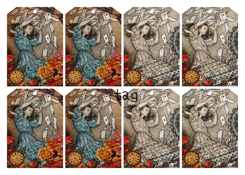 Alice ジャンクジャーナル junkjournal アリス