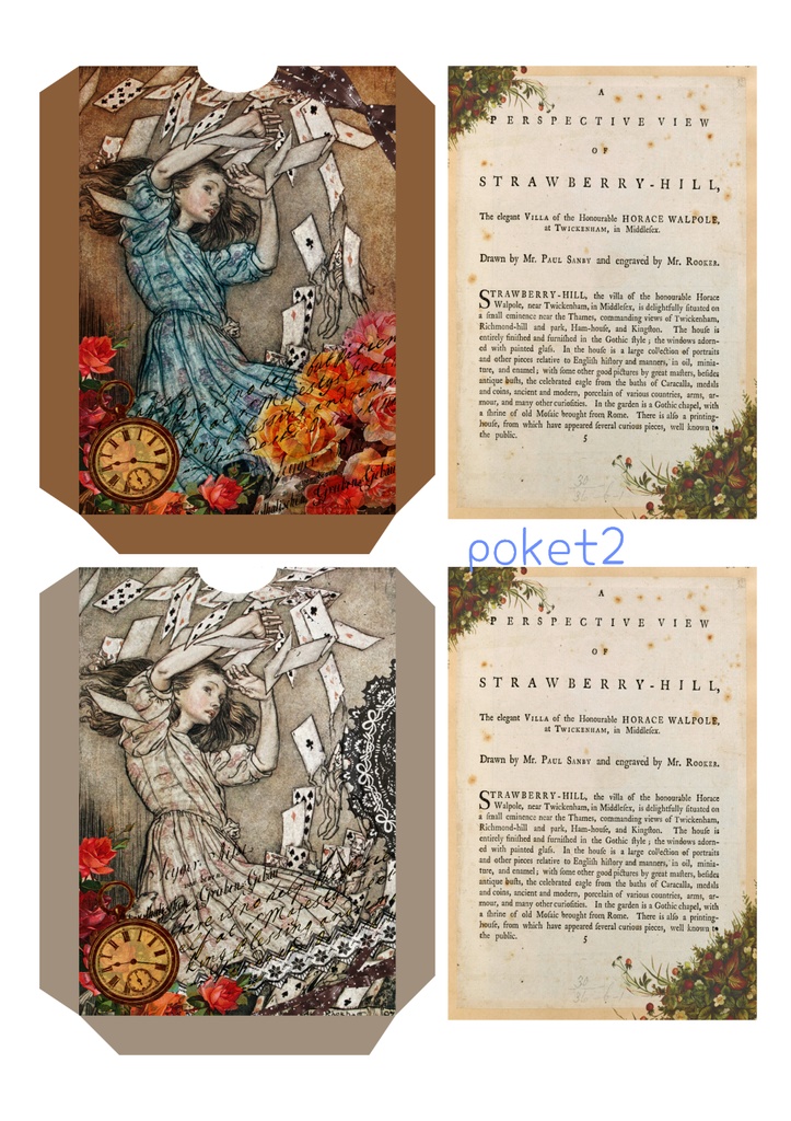 Alice ジャンクジャーナル junkjournal アリス