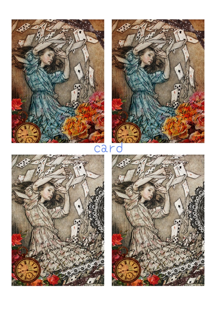 Alice ジャンクジャーナル junkjournal アリス