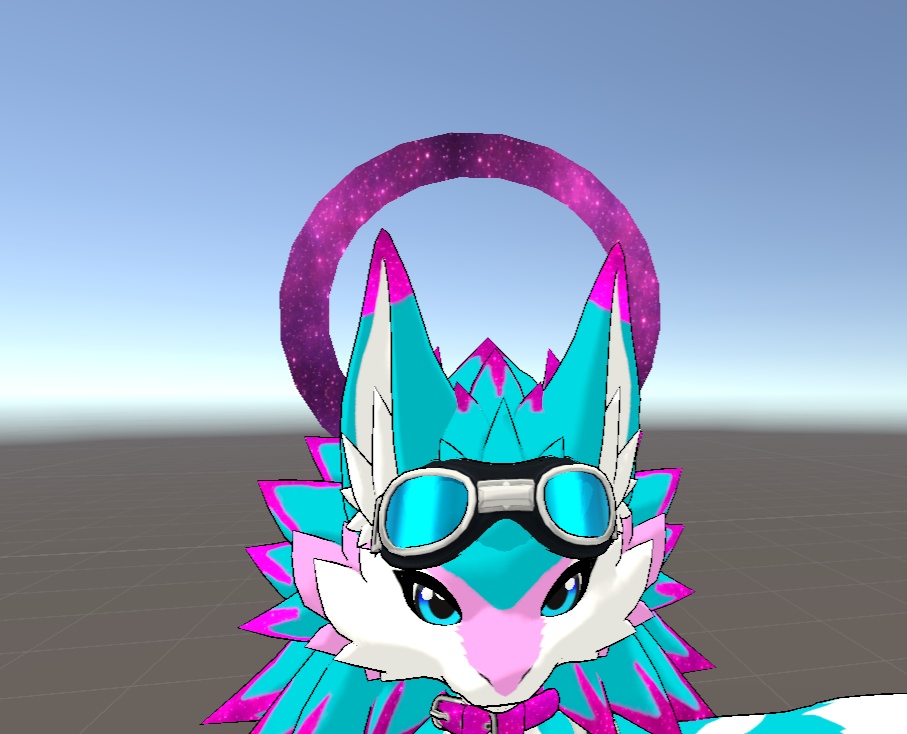 VRChat head halo