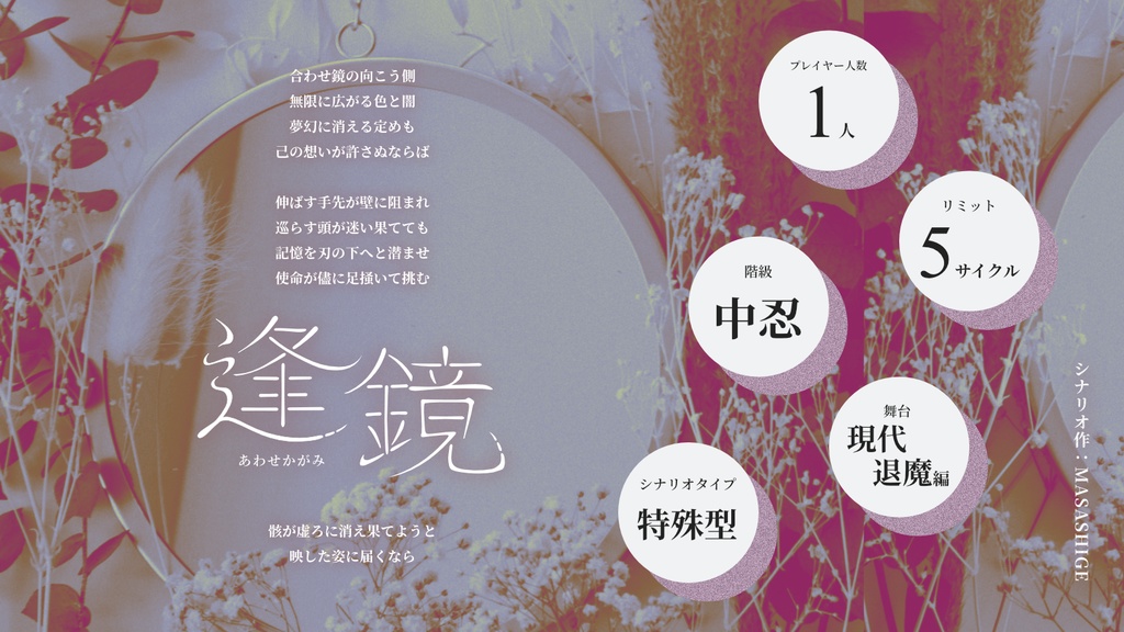 【PDF版】シノビガミ 真夜中カードシナリオ集『朧忍夜』 SPLL:E223202