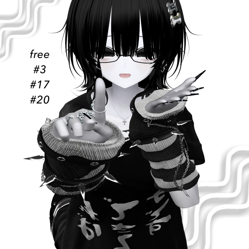 【無料版有】coaneco-pose ฅ 20個 ฅ