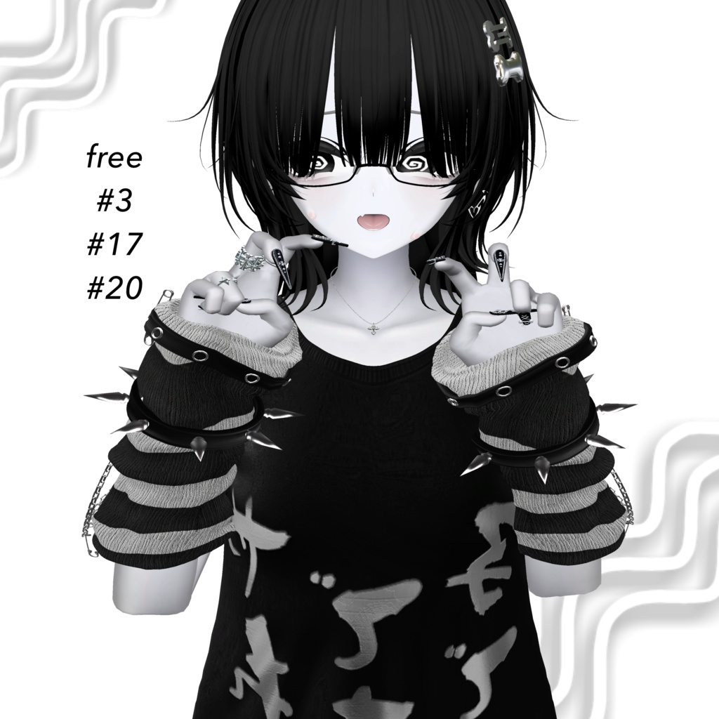 【無料版有】coaneco-pose ฅ 20個 ฅ