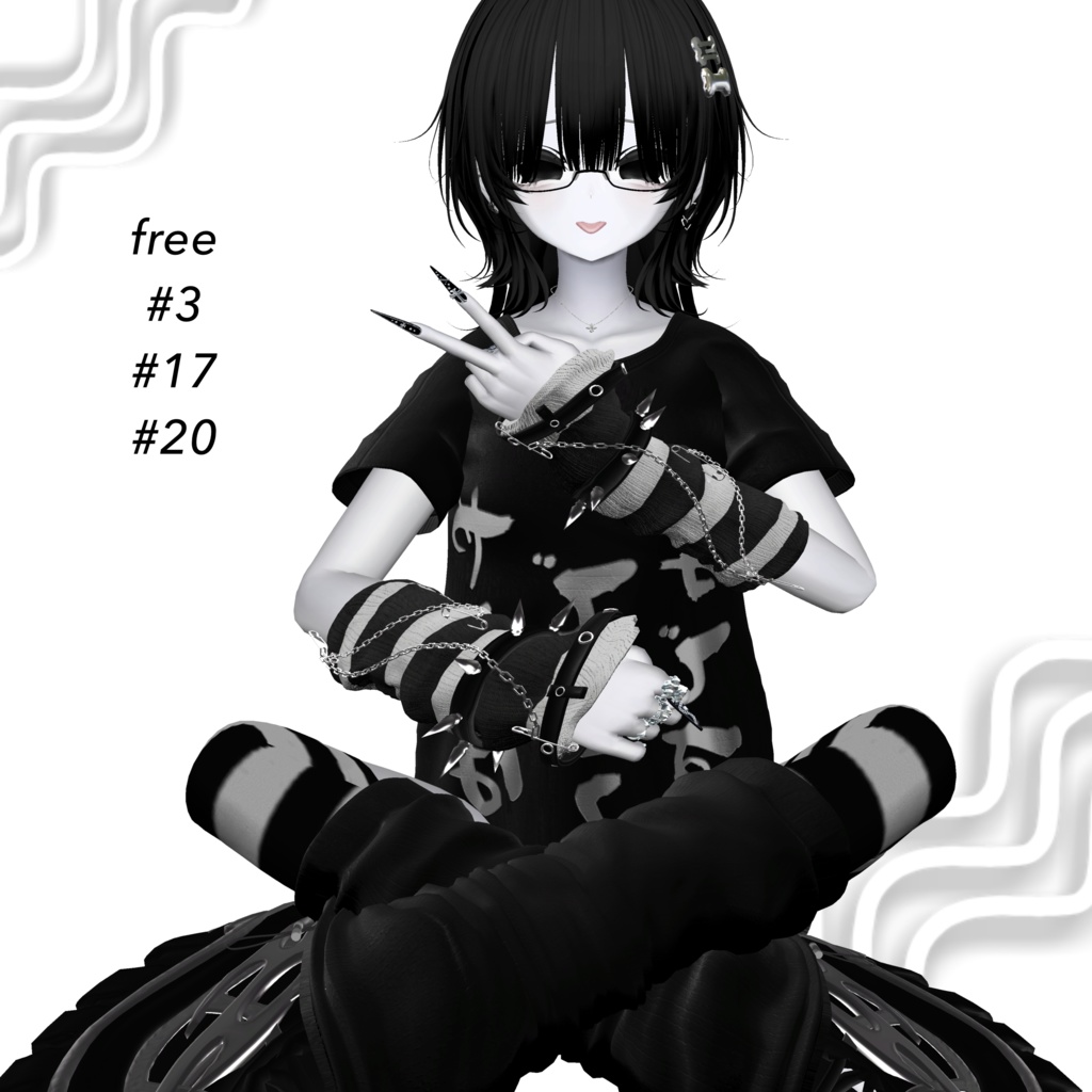 【無料版有】coaneco-pose ฅ 20個 ฅ