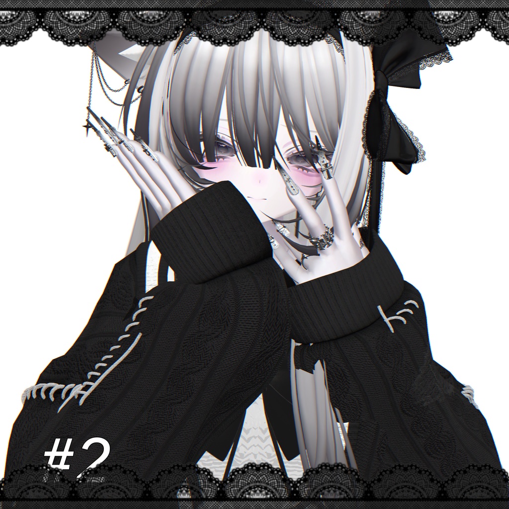 【ネイルポーズ】coaneco-nailpose ฅ 10個 ฅ