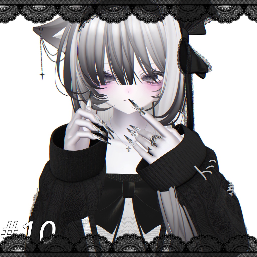 【ネイルポーズ】coaneco-nailpose ฅ 10個 ฅ