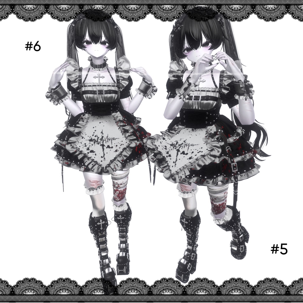 【立ち姿】coaneco♡moepose ฅ15個ฅ