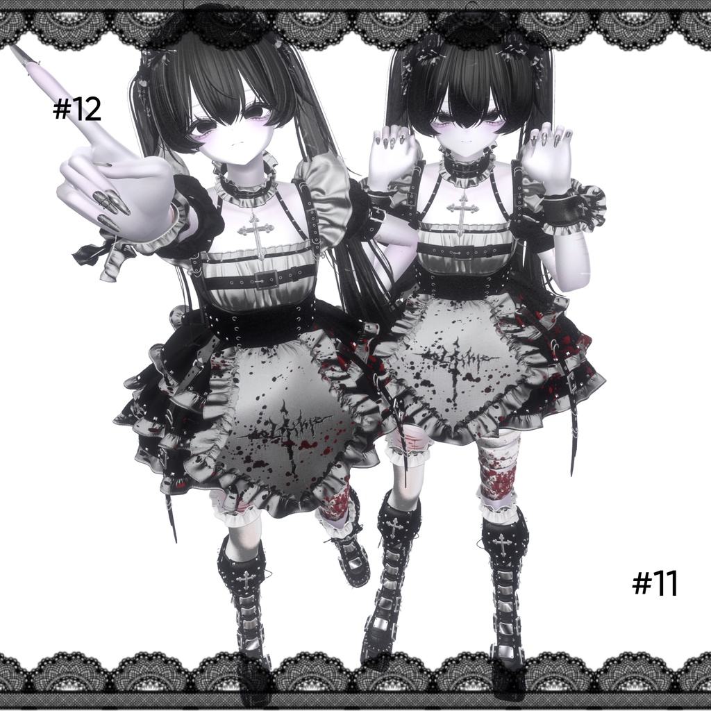 【立ち姿】coaneco♡moepose ฅ15個ฅ