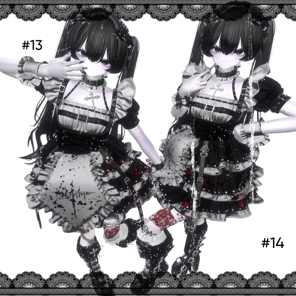 【立ち姿】coaneco♡moepose ฅ15個ฅ