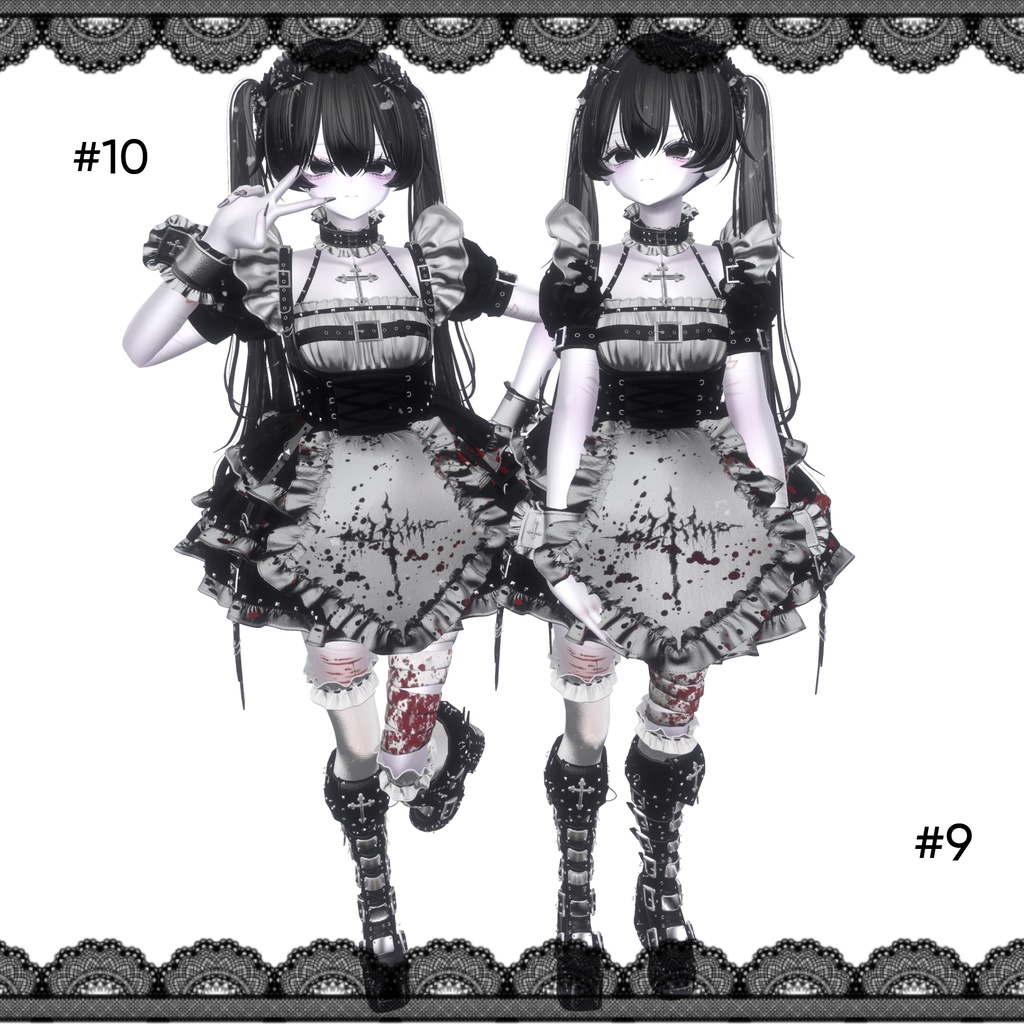 【立ち姿】coaneco♡moepose ฅ15個ฅ