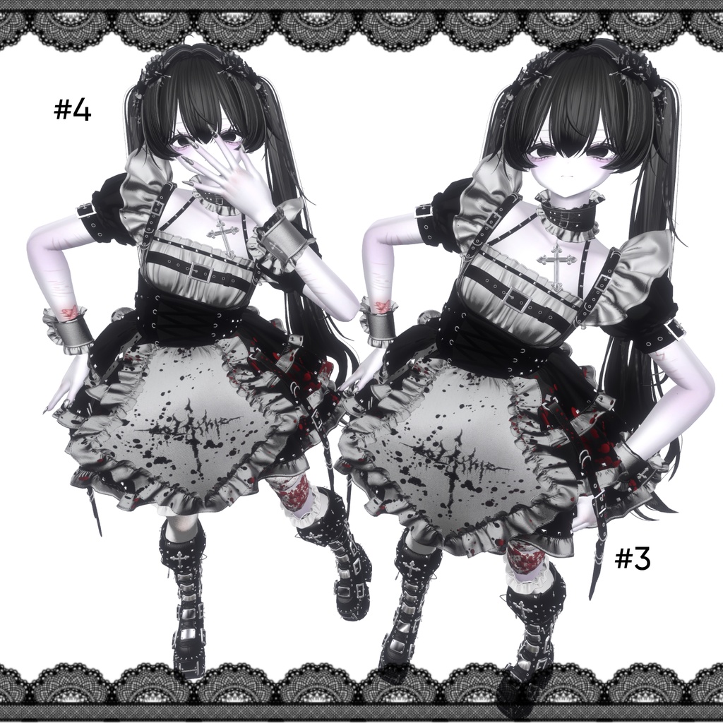 【立ち姿】coaneco♡moepose ฅ15個ฅ