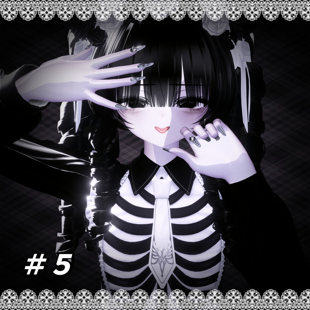 ✨OnecoinSale 中✨【ネイルポーズ】coaneco-nailpose#2 ฅ10個 ฅ