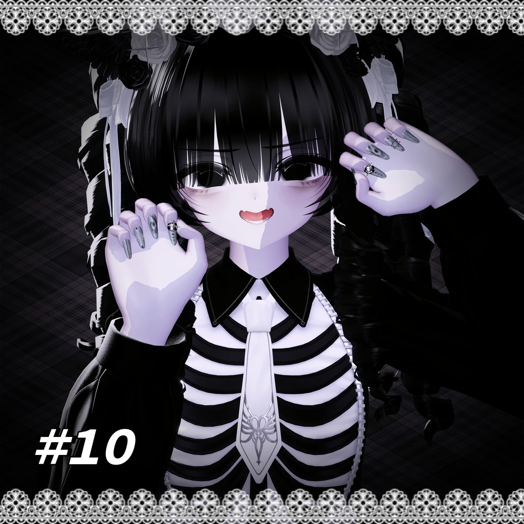 ✨OnecoinSale 中✨【ネイルポーズ】coaneco-nailpose#2 ฅ10個 ฅ