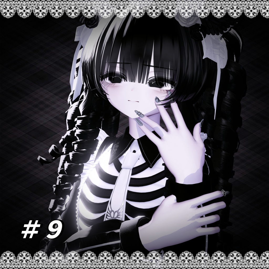 ✨OnecoinSale 中✨【ネイルポーズ】coaneco-nailpose#2 ฅ10個 ฅ