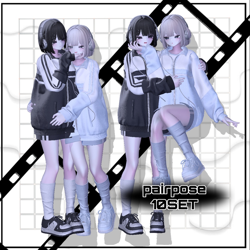 【ペアポーズ】coaneco‐pairpose2 ฅ10set ฅ