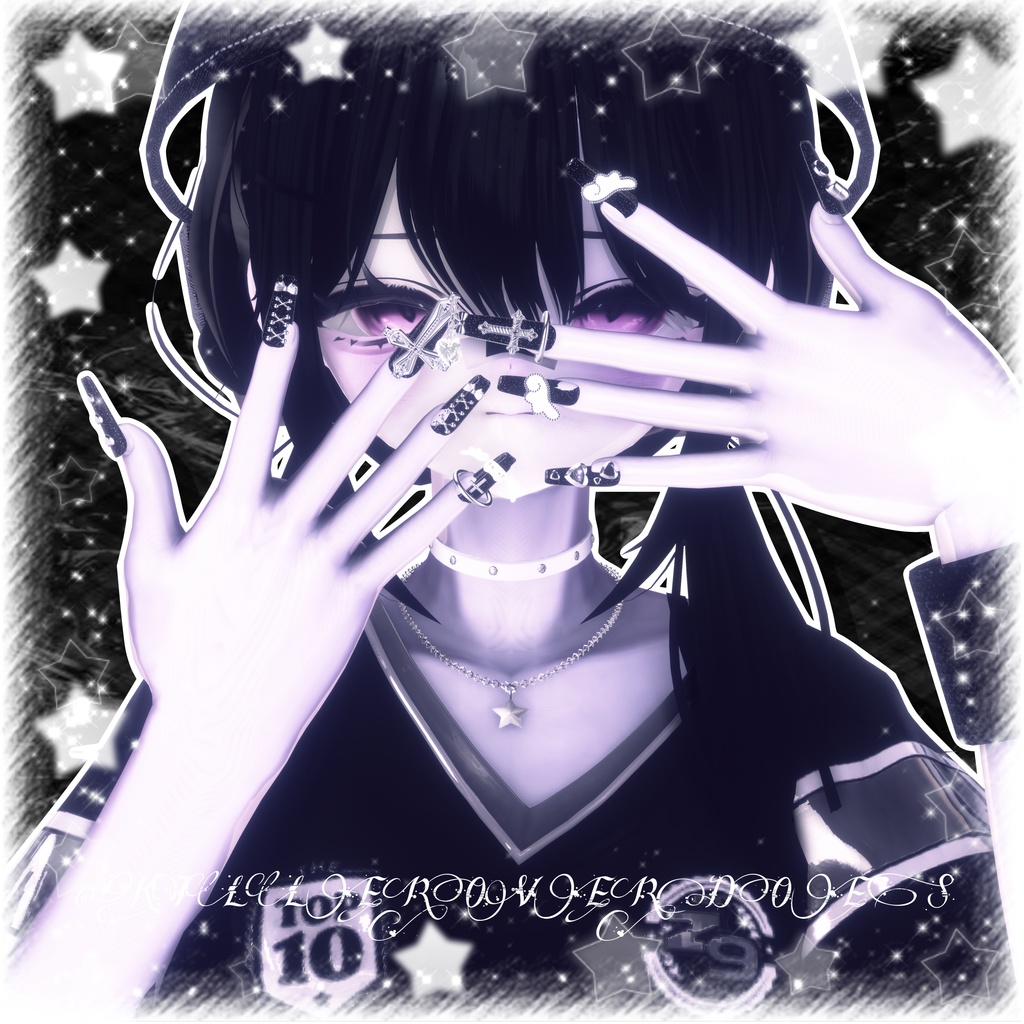 【ネイルポーズ】coaneco-nailpose#3 ฅ10個 ฅ