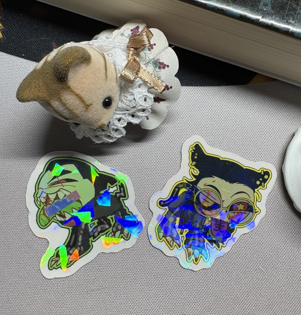 鉄趙ステッカー