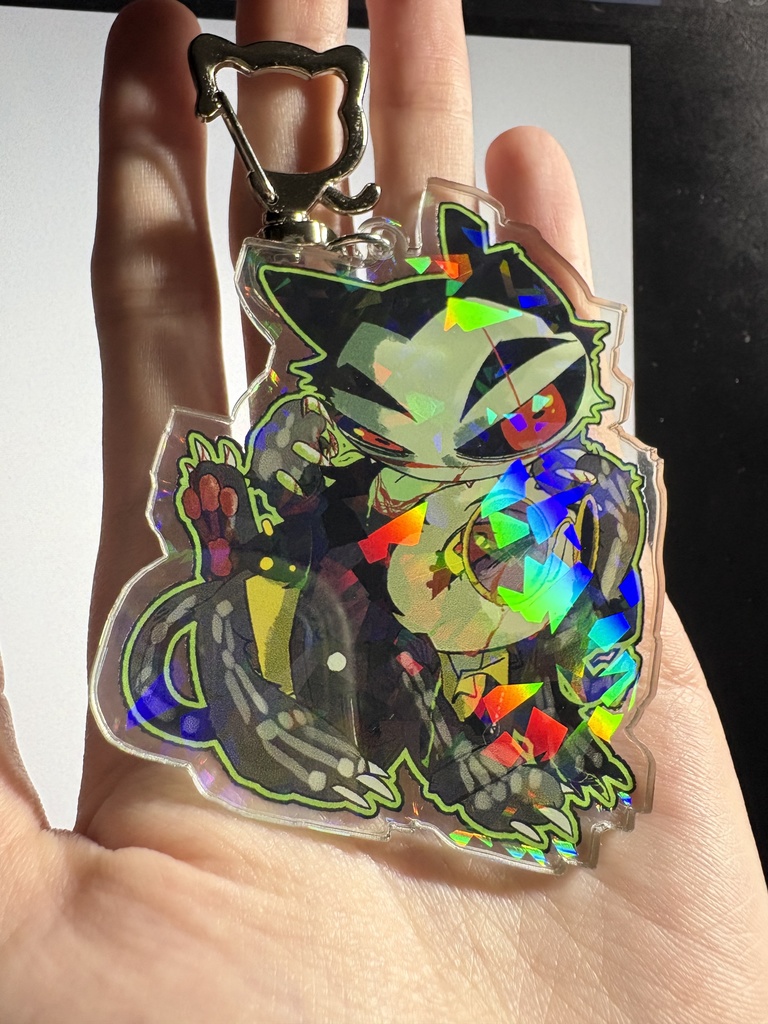 鉄趙ギラギラ猫ちゃんアクキー