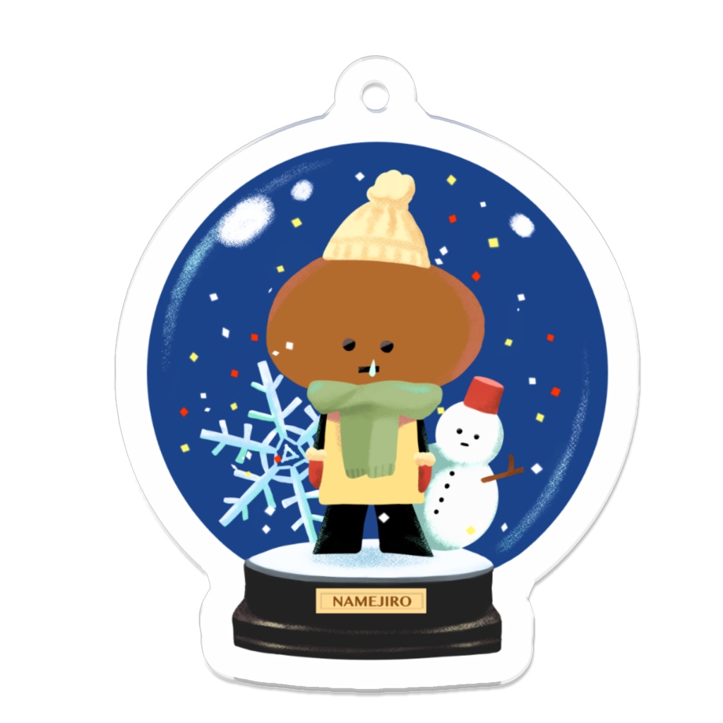 アクリルキーホルダー スノードーム グッズを売っているところ Booth