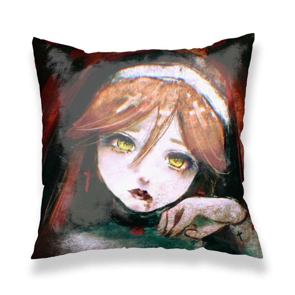 修道女アルネリアのクッションカバー