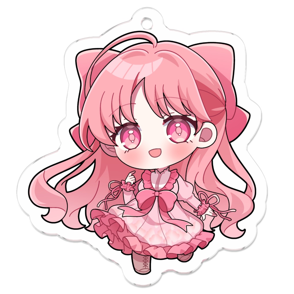 桜城こと音 アクリルキーホルダー