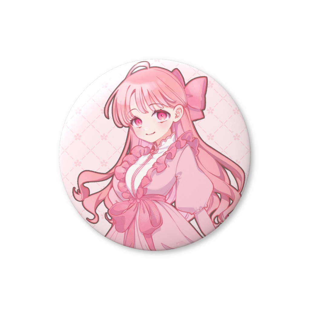 桜城こと音 缶バッジ