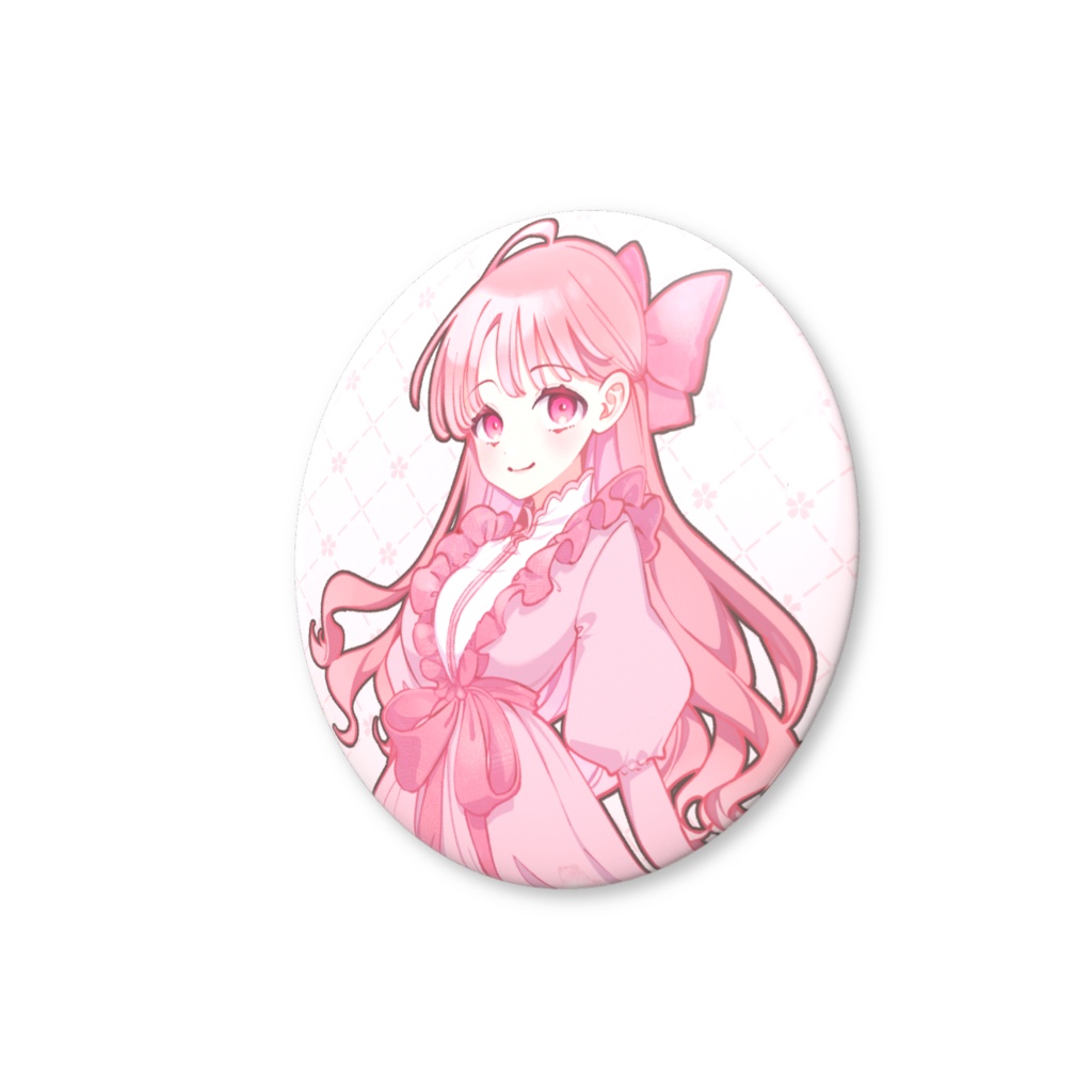 桜城こと音 缶バッジ