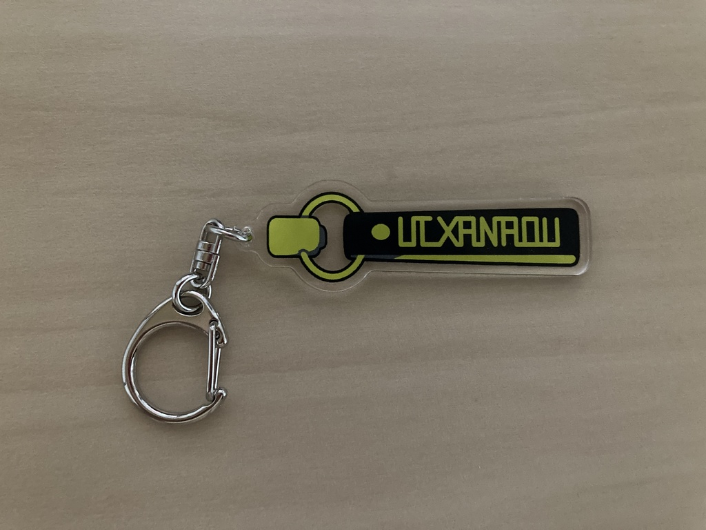 XANADUタグ風アクリルキーホルダー【基底現実グッズ】