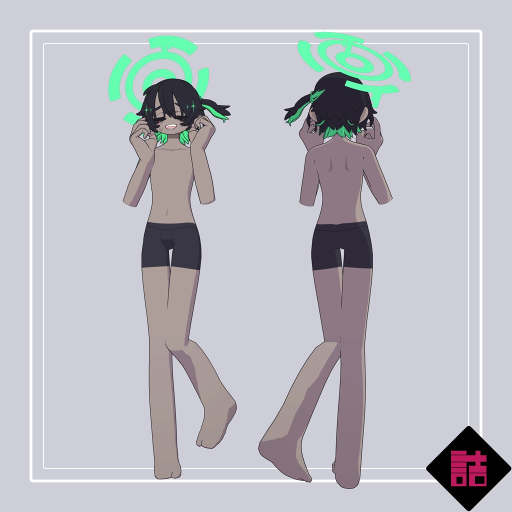 【version2.2】杉沢_NEU_L【オリジナル3Dモデル】